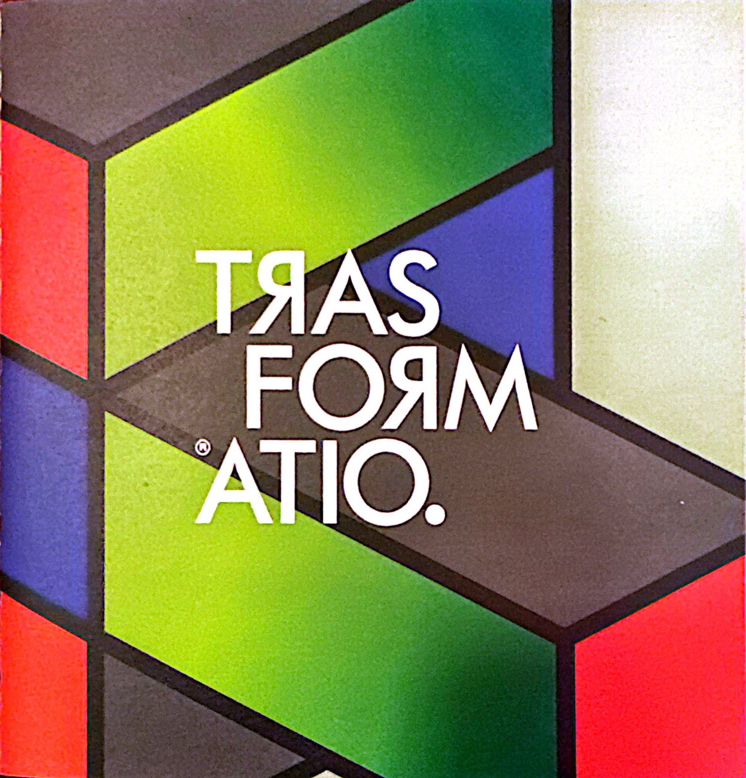 Trasformatio — copertina del catalogo